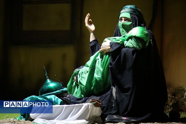 مراسم بنات الحسین در شهرستان تنگستان 