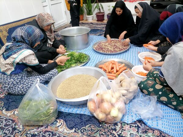 مراسم عزاداری شهادت حضرت فاطمه زهرا(س) در حسنیه شهر بار 