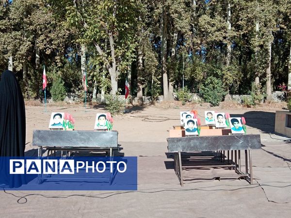  آیین افتتاحیه یادمان شهید دانش آموز اردوگاه باغرود نیشابور