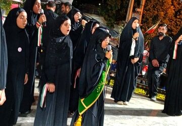 نبض عاشورا در دستان نوجوانان؛ «احلی من العسل» در نظرآباد 