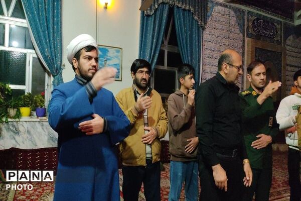 مراسم احیاء و عزاداری شب دوم قدر در مسجد جامع شهر بار نیشابور 