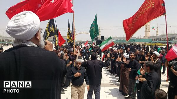عزاداری سالروز شهادت امام حسن عسگری(ع) در مسجد جمکران
