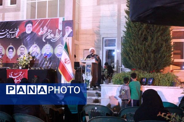 سوگواره مادران کاشمری در مراسم یادبود تسلای مادران شهید