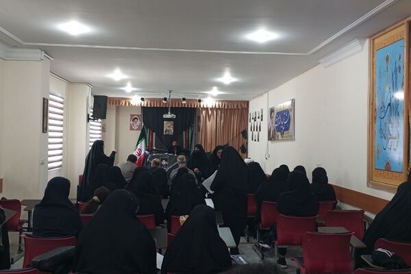 مراسم عزاداری شهادت شهدای خدمت در آموزش و پرورش رودهن 