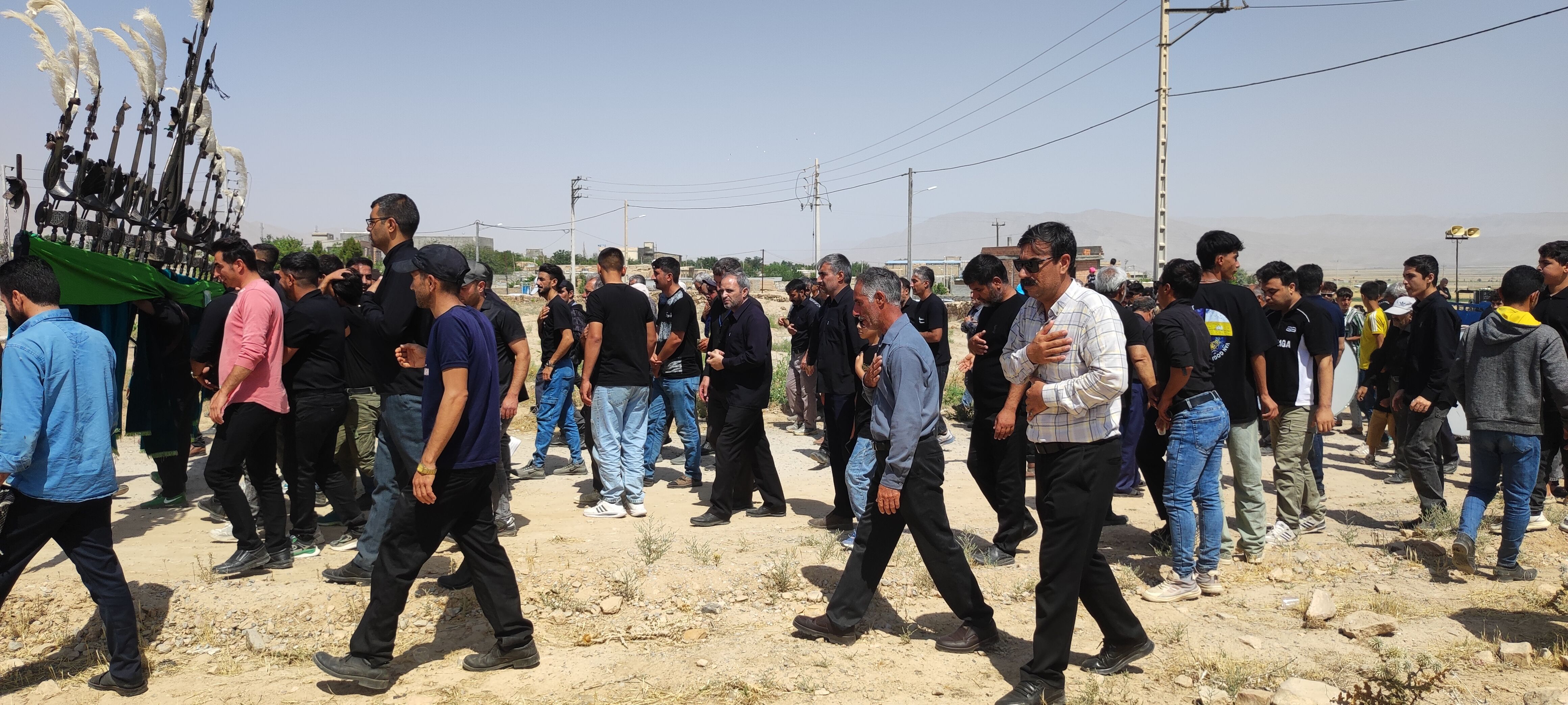 عاشورای حسینی در روستای حسین آباد شیروان