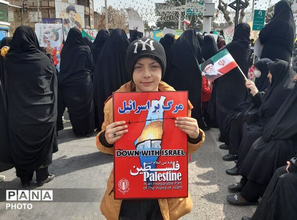 راهپیمایی باشکوه مردم باخرز در روز جهانی قدس، فریاد خونخواهی و آزادی در آخرین جمعه ماه رمضان
