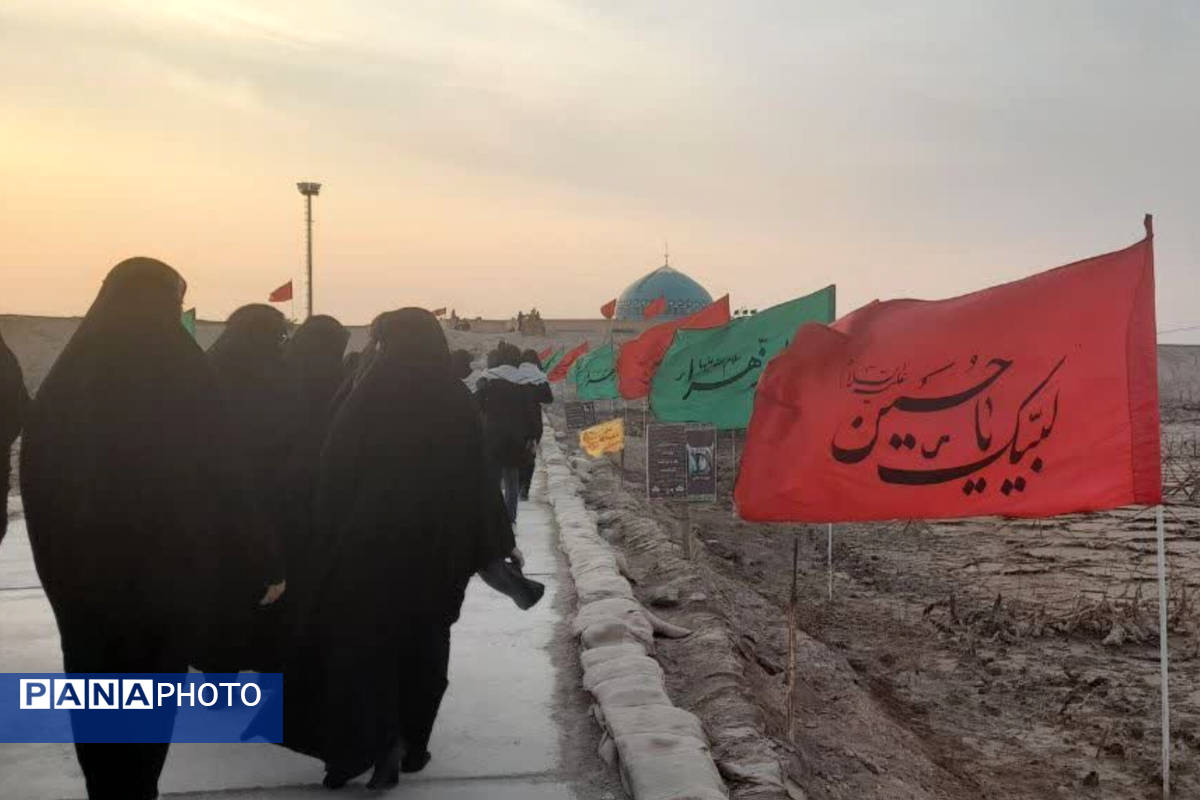 حضور ۴۰۰ دانش‌آموز دختر شهرستان سمنان در مناطق عملیاتی دفاع مقدس