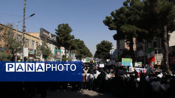 بزرگداشت یاد سید حسن نصرالله در تربت حیدریه 