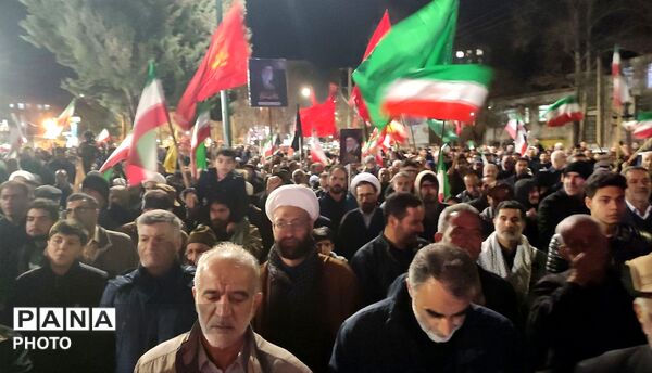 مراسم اربعین رهبر شهید در تویسرکان