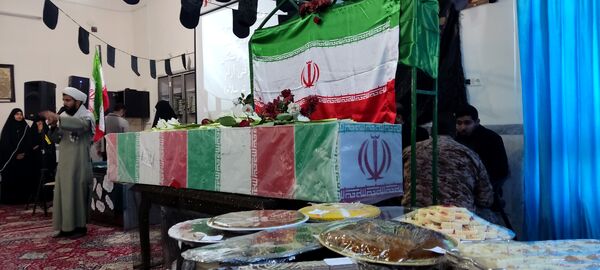 مراسم وداع با شهید گمنام در دبیرستان شهید هاشمی نژاد نیشابور