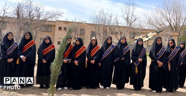 مراسم کاشت نهال در اردوگاه شهید رجایی شهرستان نیشابور