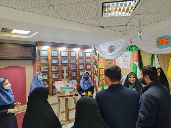 آخرین ایستگاه مدرسه انقلاب در مدرسه شاهد غدیر یک
