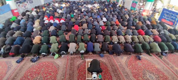 راهپیمایی جمعهٔ خشم در شهرستان نورآباد