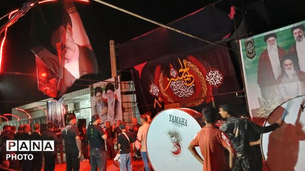 کوی بسیجیان پلدختر در سوگ قافله‌سالار عشق، اشک ماتم می‌ریزد