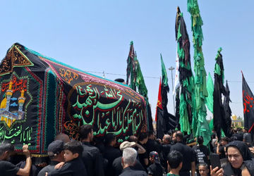 اوج دلدادگی حسینی مردم ایزدخواست در عاشورا