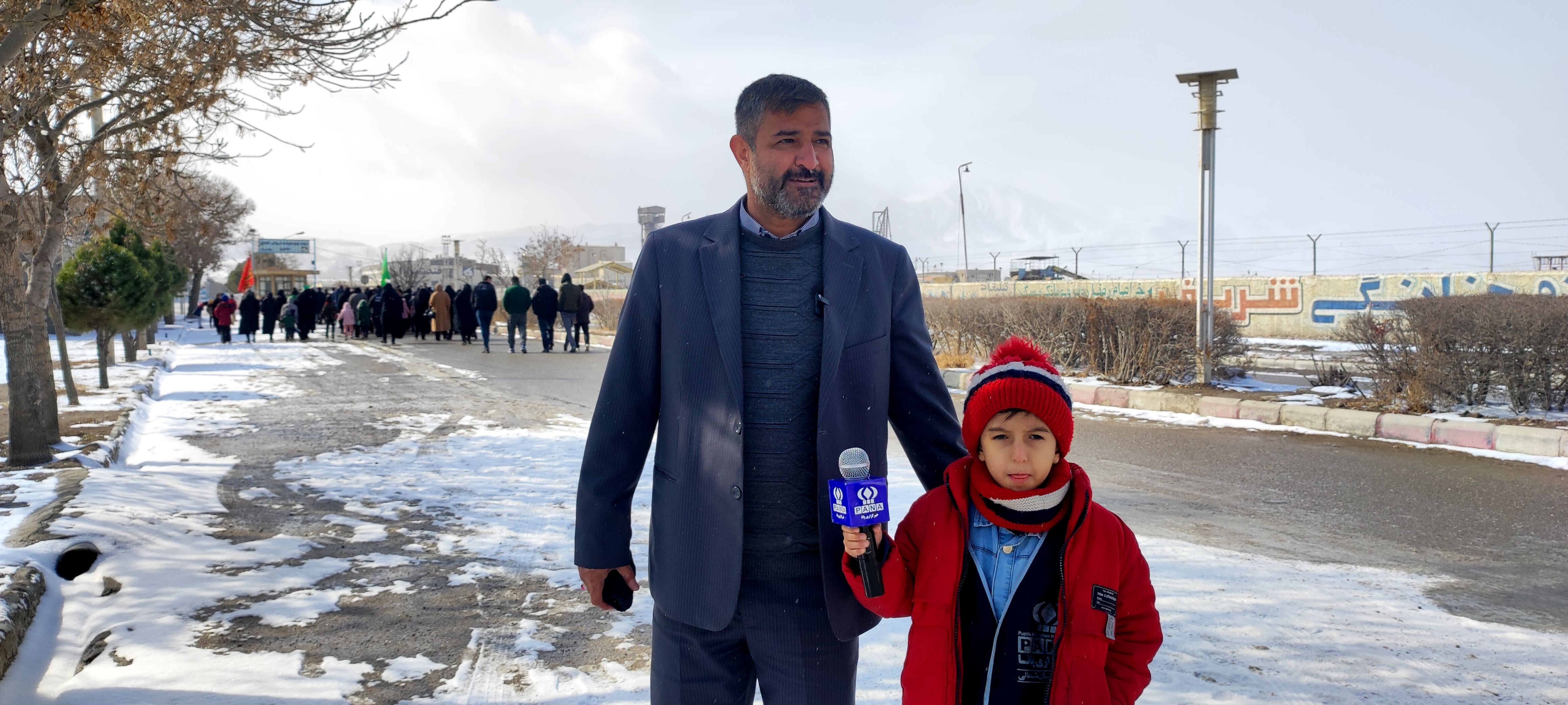 راهپیمایی ۲۲بهمن در روستای اسلام آباد شیروان