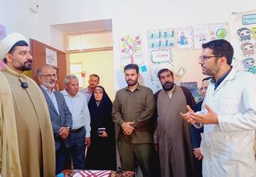 علی‌آباد دمق؛ میزبانِ اردوی جهادی پزشکی
