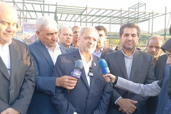 بازدید وزیر آموزش و پرورش از پروژه مدرسه ۶ کلاسه قهستان درمیان