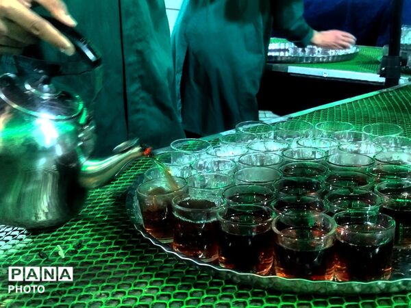 فعالیت چایخانه حضرت زهرا مسجد جامع شهرستان نیشابور در قاب پانا 