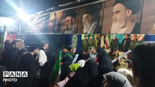 فعالیت موکب های بلوار فضل نیشابور در پنجاه و یکمین شب