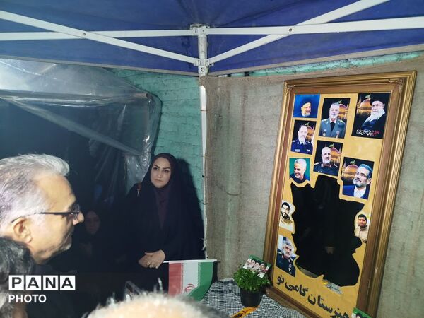 زنگ بیعت دانش‌آموزان علی آباد کتول