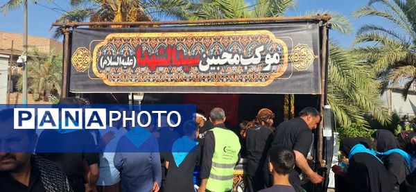 حضور کاروان زائر اولی‌های قم در کربلا