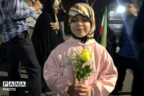 اجتماع و رزمایش دختران جان فدای ایران در میدان نماز شهرری 