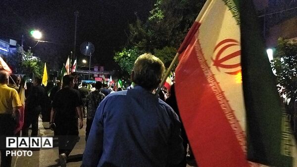 هشتاد و پنجمین شب از شب های مقاومت نیشابور در قاب پانا 