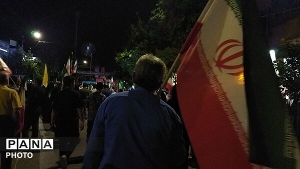 هشتاد و پنجمین شب از شب های مقاومت نیشابور در قاب پانا 