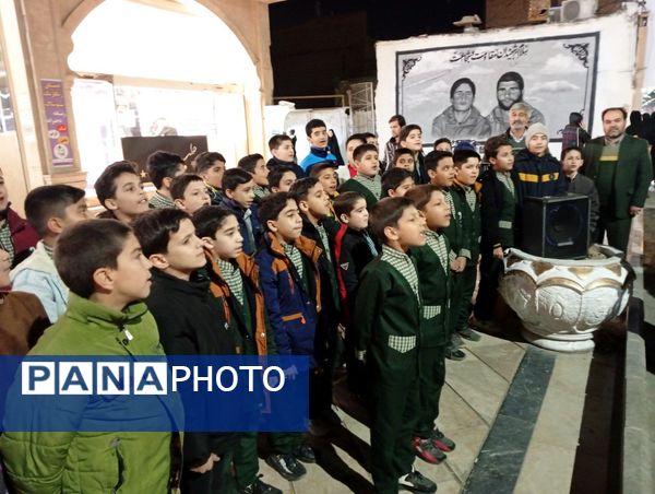 سرود خیابانی به‌مناسبت دهه فجر در کاشمر