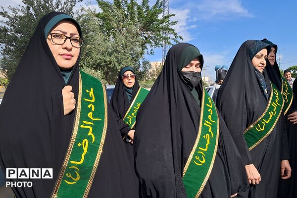  آیین اهتزار پرچم مقدس آستان‌‌قدس‌رضوی در بهارستان‌دو
