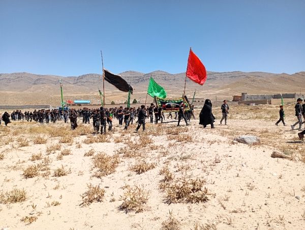 سوگواری سالار شهیدان امام حسین (ع) در روستای گزکوه 