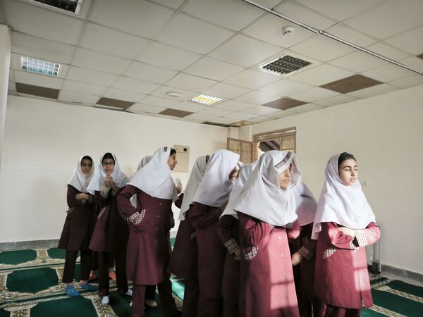 انتخابات شورای دانش آموزی در دبستان دخترانه شطیطه ۲
