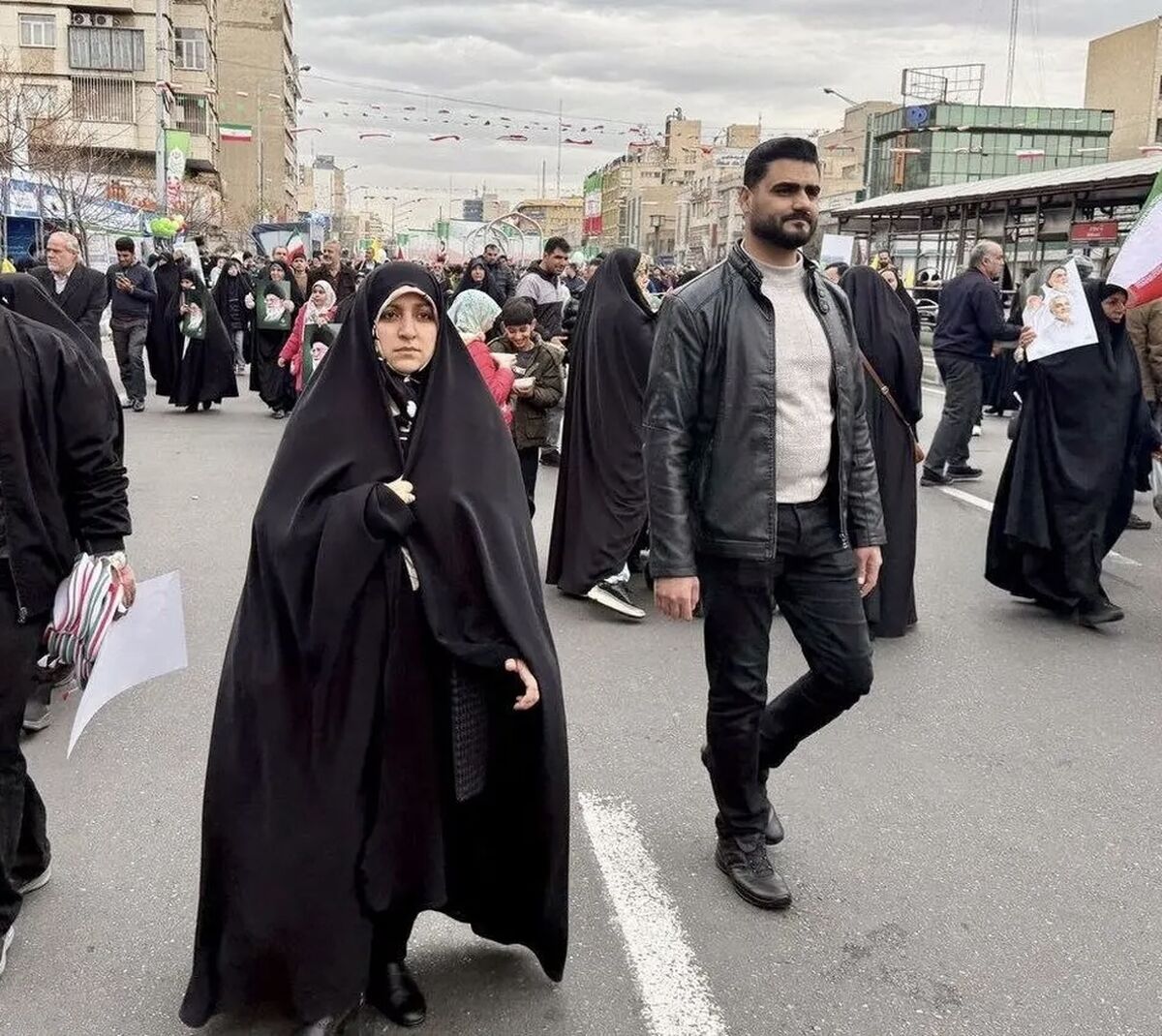 حضور معاون رئیس‌جمهور در مراسم راهپیمایی ۲۲ بهمن 