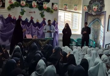 چهارشنبه امام‌رضایی در مدرسه علمدار باحضور مسئولین آموزش و پرورش در دبستان علمدار تفت