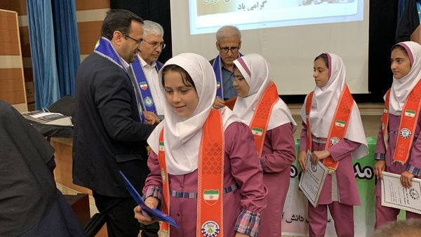 جشن بیست و ششمین سالروز تاسیس سازمان دانش‌آموزی در یاسوج
