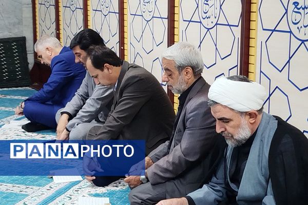 مراسم ارتحال امام خمینی (ره) در اداره آموزش و پرورش ناحیه دو شهرری 