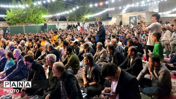 جشن عید بزرگ ولایت در روستای ولایت مدار  داق داق‌آباد