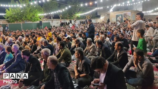 جشن عید بزرگ ولایت در روستای ولایت مدار  داق داق‌آباد