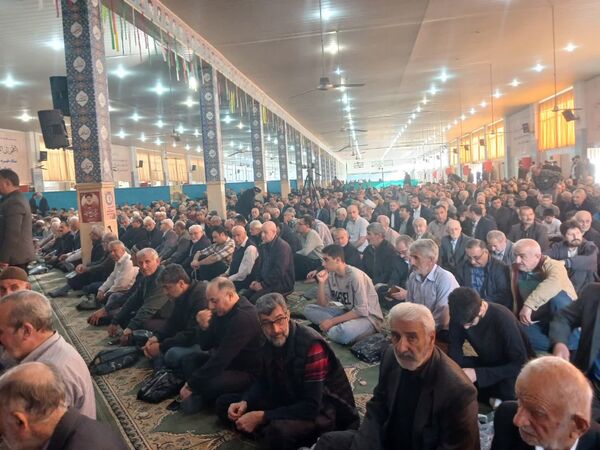 نماز عید فطر در فریدونکنار