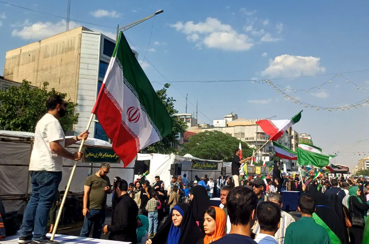 پیوند ناگسستنی دین و میهن در راهپیمایی عید غدیر