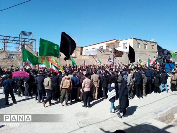 مراسم بزرگداشت شهید امت، شهید امام خامنه ای(ره) در ملایر 