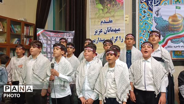 هم‌ صدایی جان‌ فدایان ملکانی در جشن میلاد امام رضا (ع)