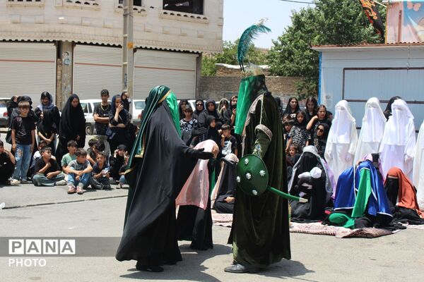 تجلی حماسه و وفاداری علمدار کربلا در اجرای عاشورایی گروه ستاره صبح