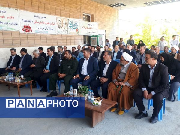 افتتاح ساختمان بهزیستی، افتتاح گود کشتی، کلنگ زنی بیمارستان پورسینا و افتتاح فاز ۳ پروژه مرغ مادر در شهرستان سملقان