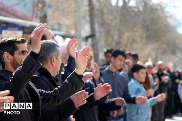 مراسم عزاداری و سینه‌زنی در شهرستان سملقان