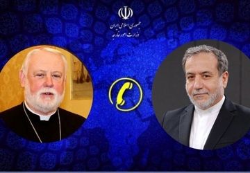 گفت‌وگوی تلفنی عراقچی و وزیر امور خارجه واتیکان