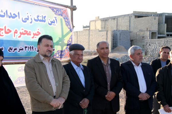 برگزاری آیین کلنگ زنی2 پروژه خیر ساز در شهرستان بهبهان