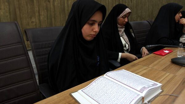 برگزاری مسابقات قرآنی دانش‌آموزان دختر زنجانی