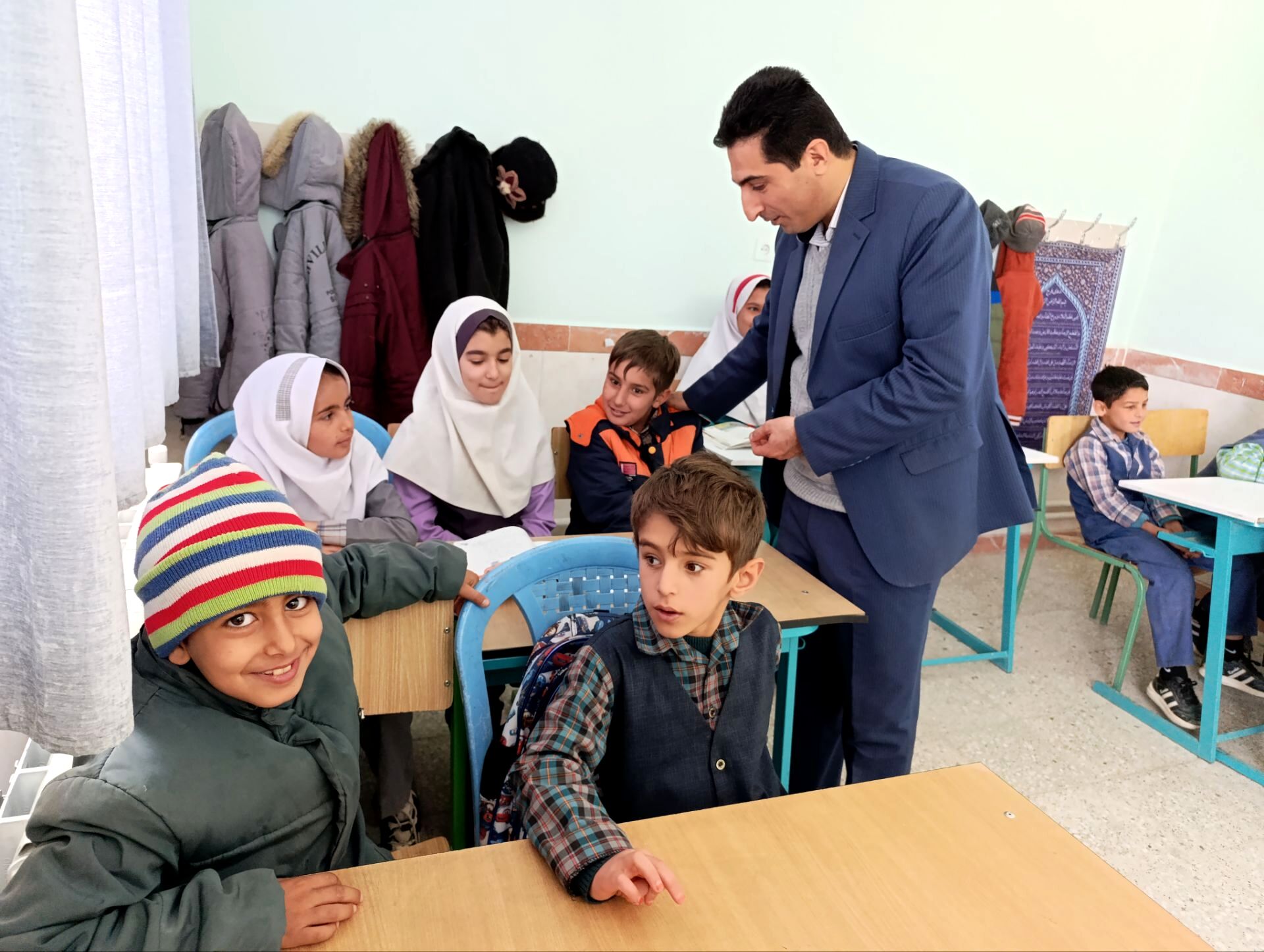 بازدید از مدارس ابتدایی شهرستان بن